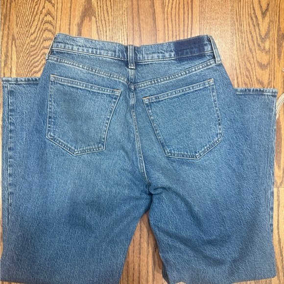 Abercrombie & Fitch High Rise Blue Jeans - Picture 6 of 6